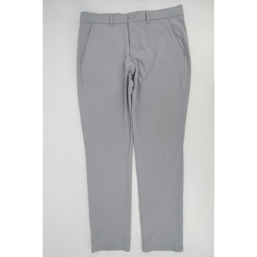 Mizzen+Main Helmsman Pants Mens 32x30 Gray Slim Fit Performance Stretch